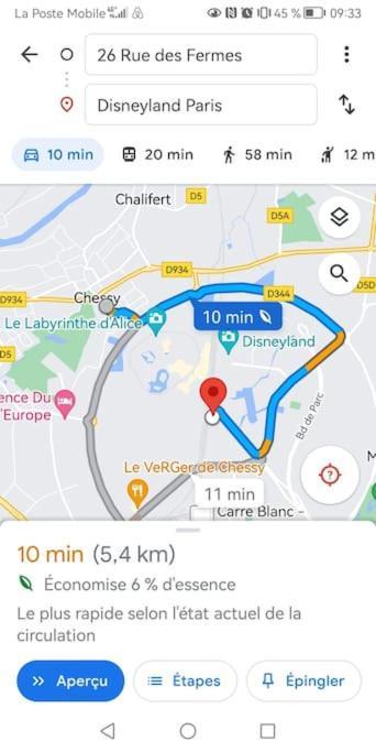 Le Splend'Id Disneyland Chessy  Bagian luar foto